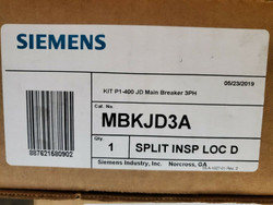 MBKJD3A Main Breaker Kit Complete with Hardware and Cover Plate ...