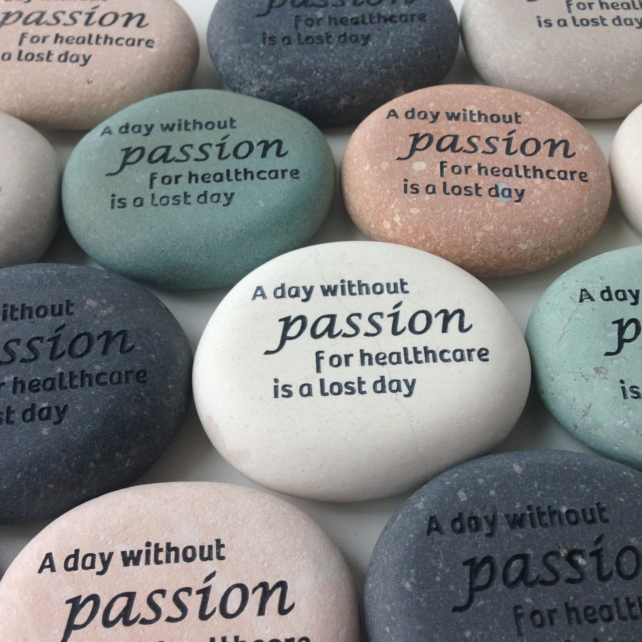 Rock Key Chains, Bulk Discounts - Engraved Stones Direct