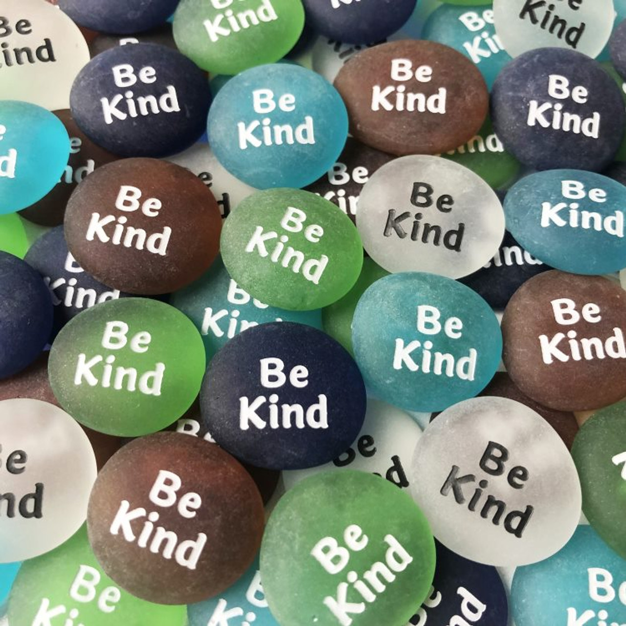 Be Kind Glass Stones