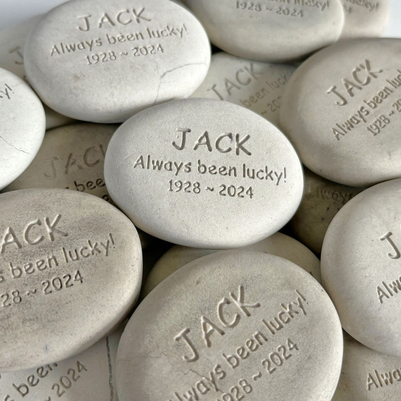 Eco-Friendly Memorials Stones Custom Engraved