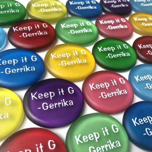 Assorted Colored Sea Glass Pocket Stones, 1.5"-1.75"