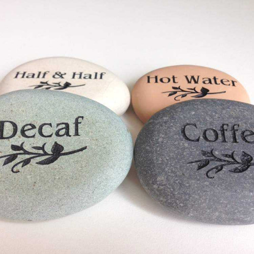 Small Paperweight Stones in Assorted Colors
