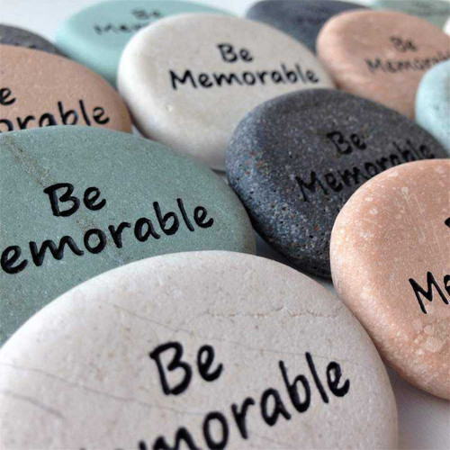 Flat Pocket Rocks in Assorted Colors, 1.5"-1.75"