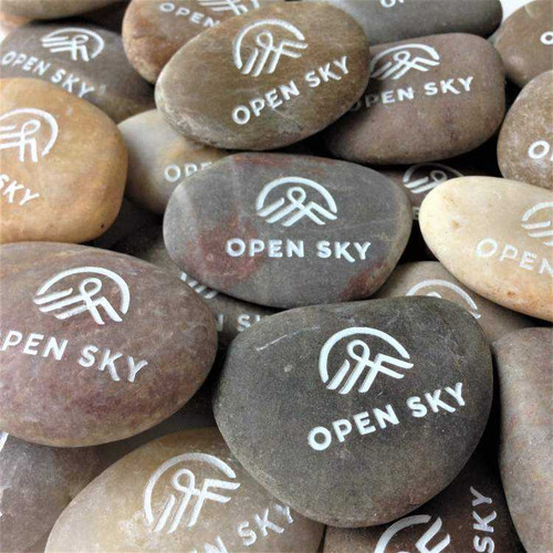 Personalized Event Favors, Unpolished Stones, 1.5"-2.25