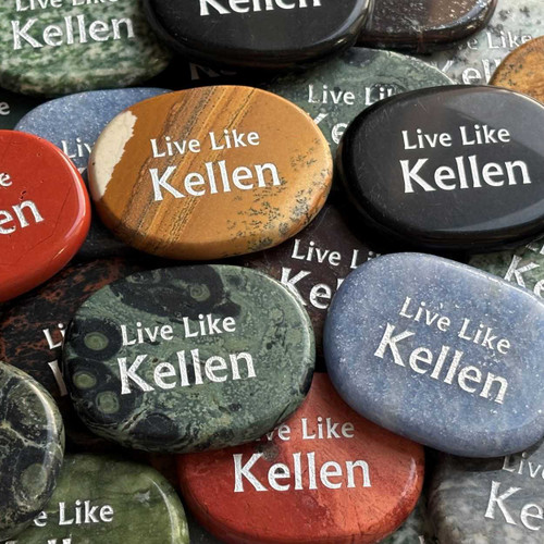 Memorial Gemstones Engraved (Custom) - Multiple Color Options