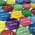 Assorted Colored Sea Glass Pocket Stones, 1.5"-1.75"