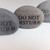 Large Gray Standing Stones Engraved in Black 4"-4.25"