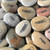 Polished River Rocks Custom Engraved with Black Ink, 1.5"-2.25"