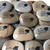Polished River Rocks Custom Engraved with Black Ink, 1.5"-2.25"