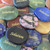 Assorted Gemstone Colors Custom Engraved , 1.75"