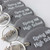 Rock Key Chains, 2" -2.25"