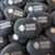 Black Unpolished 1.5"-2.25" River Stones