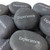 Black Unpolished 1.5"-2.25" River Stones