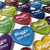 Assorted Heart Shaped Pocket Glass Stones, 1.5"-1.75"