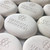 Small Paperweight Stones in Cream