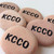 Mini Pocket Stones in Terracotta Pink, 1"-1.25"