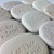 Flat Pocket Cream Rocks 1.5" to 1.75"