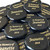 Black Obsidian Custom Engraved Stone, 1.75"