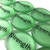 Light Green Sea Glass Beach Stones, 2"-2.25"