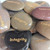Polished River Rocks Custom Engraved with Gold Ink, 1.5"-2.25"