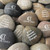Custom Unpolished River Rocks Engraved in White, 1.5"-2.25"