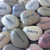 Small Pocket River Stones in Black, 1.25"-1.5"