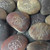 Custom Unpolished River Rocks Engraved in Silver, 1.5"-2.25"