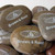 Personalized Polished River Stones in White, 2.5"-3.25"