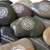 Personalized Polished River Stones in Silver, 2.5"-3.25"