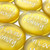 Yellow Sea Glass Pocket Stones, 1.5"-175"