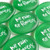 No Rain, No Flowers Engraved Sea Glass Stones