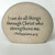 Personalized Bible Verse Engraved Paperweight Stones, 4" Standing or Flat