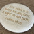 Personalized Bible Verse Engraved Paperweight Stones, 4" Standing or Flat