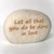 Personalized Bible Verse Engraved Paperweight Stones, 4" Standing or Flat