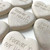 Custom Engraved Natural Heart Stones, 2"-2.25"