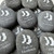 Personalized Engraved Gray Rocks in White, 2"-2.25"