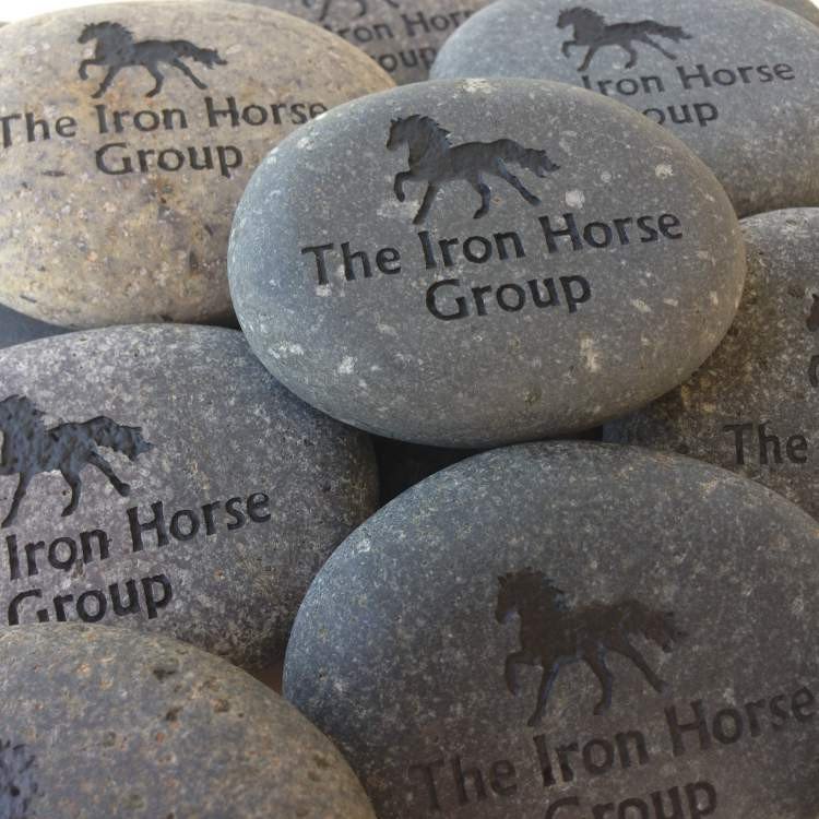 Engraved Stones with Words and Names for Special Events
