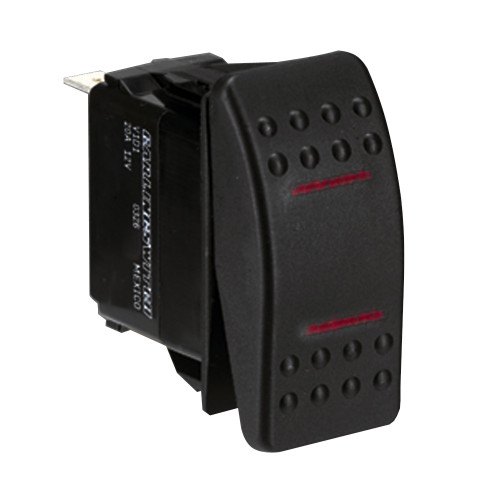 Paneltronics SPDT ON\/OFF\/ON Waterproof Contura Rocker Switch [001-700]