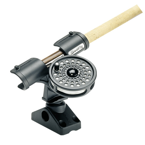 Scotty Fly Rod Holder w\/241 Side\/Deck Mount [265]