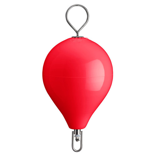 Polyform Mooring Buoy w\/SS 17" Diameter - Red [CM-3SS-RED]