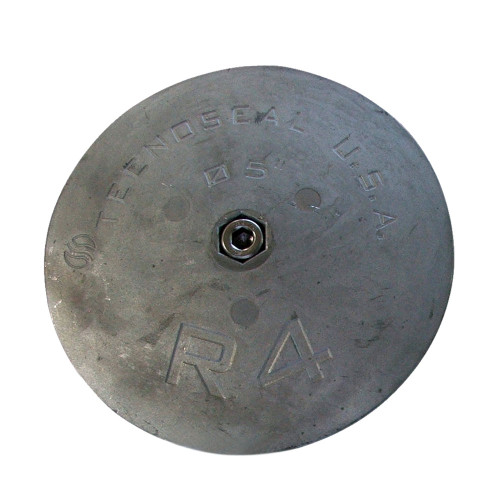 Tecnoseal R4AL Rudder Anode - Aluminum - 5" x 5\/8" [R4AL]