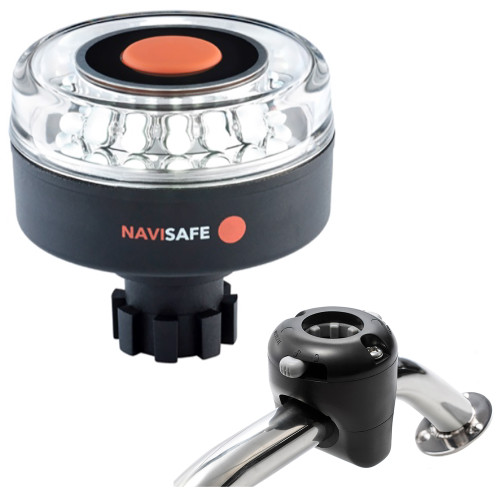 Navisafe Navilight 360 2NM w\/Navibolt Base  Rail Mount - Black [042KIT]