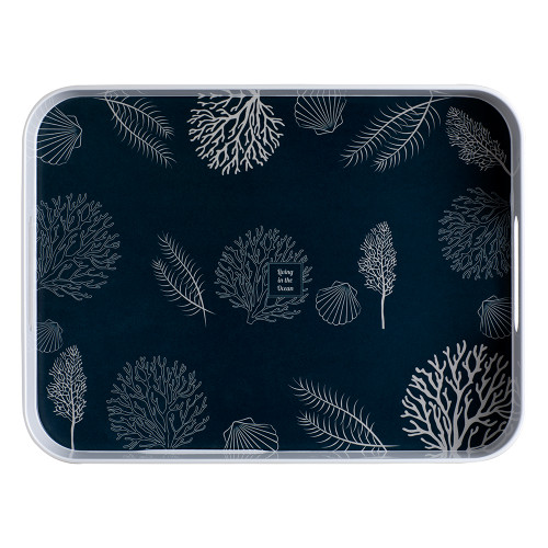 Marine Business Melamine Rectangular Tray - LIVING [18012]