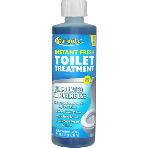 Star brite Instant Fresh Toilet Treatment - Lemon Scent - 8 oz *6 Pack [71761]