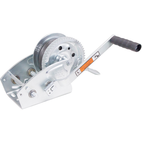 Load Rite Two-Speed Trailer Winch - 2500lbs - 27' Strap - 8" Handle [6089.28]