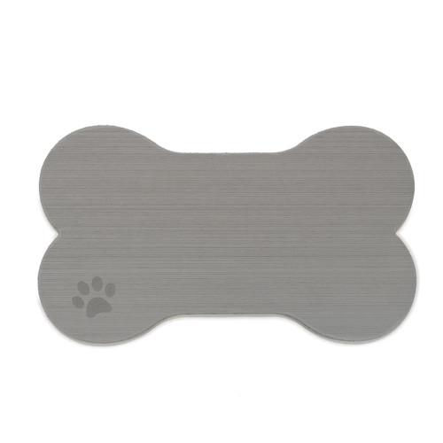 SeaDek Dog Bowl Mat - Storm Grey\/Black - Large - 16.5" x 29.5" [63207-90837]