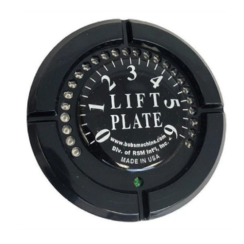 Bob's Machine LED Jack Plate Gauge - Black [110-300000]