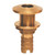 GROCO Bronze Hose Barb Thru-Hull Fitting - 1-1\/2" [HTH-1500]