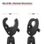 RAM Mount RAM Trolling Motor Stabilizer w\/Tough-Claw 1 - 1.6 Clamp Bases [RAP-404-404U]