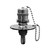 Flushmaster Quick Connect Water Fitting 1\/2" Barb [SM-QCWFSS12]
